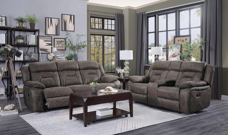 Madrona Glider Reclining Chair in Dark Brown 9989DB-1 - Town Of Bargains Furniture - NY