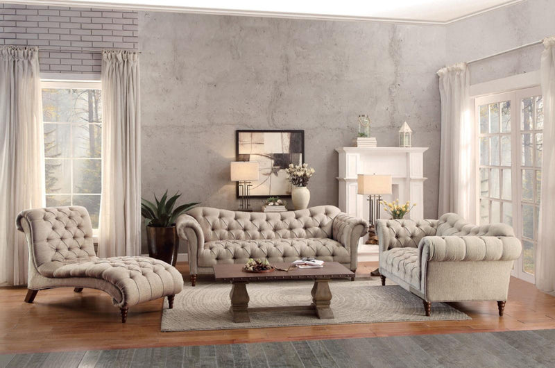 St. Claire Sofa in Brown 8469-3 - Town Of Bargains Furniture - NY
