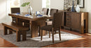 Sedley Dining Table in Walnut 5415RF-78* - Town Of Bargains Furniture - NY
