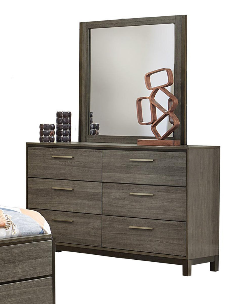 Vestavia Mirror in Gray 1936-6 - Town Of Bargains Furniture - NY