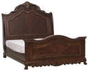 Deryn Park Queen Sleigh Bed in Cherry 2243SL-1