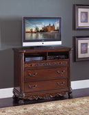 Deryn Park TV Chest in Cherry 2243-11 - Town Of Bargains Furniture - NY