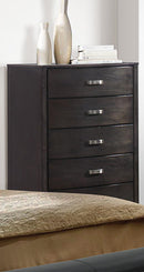 Lyric 5 Drawer Chest in Brownish Gray 1737NGY-9