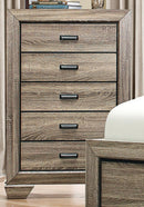 Beechnut 5 Drawer Chest in Natural 1904-9