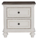 Baylesford Nightstand in Two Tone 1624W-4