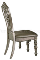 Catalonia Side Chair in Platinum Gold (Set of 2) - Town Of Bargains Furniture - NY