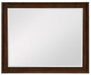 Frazier Mirror in Dark Cherry 1649-6