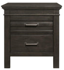 Blaire Farm Nightstand in Saddle Brown Wood 1675-4