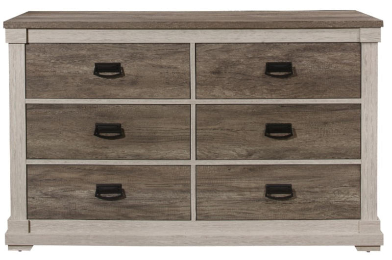 Arcadia Dresser in White & Weathered Gray 1677-5 image