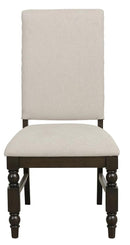 Yates Side Chair in Dark Oak (Set of 2)