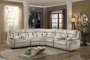 Amite 7pc Sectional Sofa in Beige
