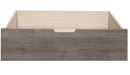 Woodrow Twin/Full Toy Box (1 Set) in Gray 2042NB-TFT