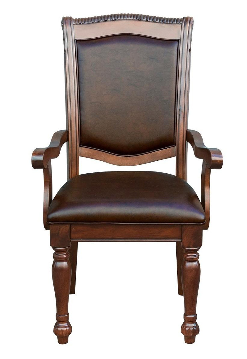 Lordsburg Arm Chair in Brown Cherry (Set of 2) image