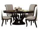 Savion Round/Oval Dining Table in Espresso 5494-76*