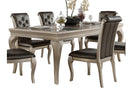 Crawford Dining Table in Silver 5546-84