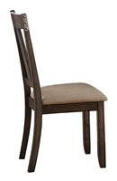 Mattawa Side Chair in Brown (Set of 2)