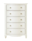 Meghan 5 Drawer Chest in White 2058WH-9