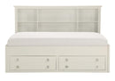 Meghan Twin Lounge Storage Bed in White 2058WHPRT-1*