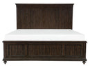 Cardona King Panel Bed in Driftwood Charcoal 1689K-1EK*