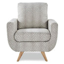 Deryn Accent Chair in Gray 8327GY-1S - Town Of Bargains Furniture - NY