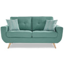 Deryn Loveseat in Teal 8327TL-2