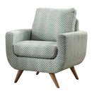 Deryn Accent Chair in Teal 8327TL-1S