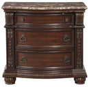 Cavalier Nightstand in Dark Cherry 1757-4