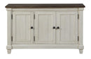 Granby Server in White & Brown 5627NW-40