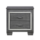 Allura Nightstand in Gray 1916GY-4