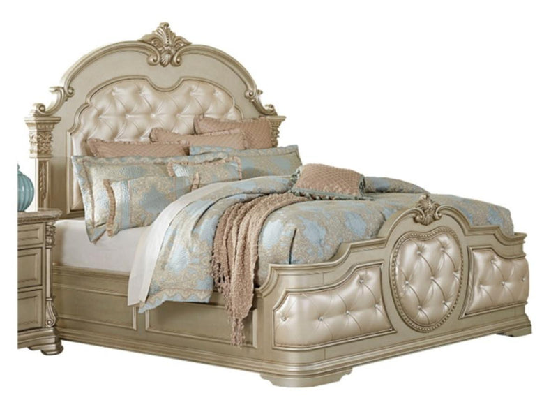 Antoinetta King Panel Bed in Champagne Wood 1919K-1EK* image