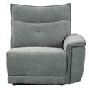 Tesoro Right Side Reclining Chair in Dark Gray 9509DG-RR - Town Of Bargains Furniture - NY