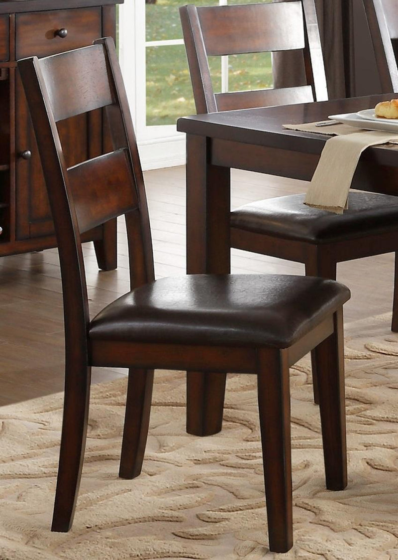Homelegance Mantello Side Chair in Cherry (Set of 2)