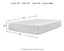 Chime 12 Inch Memory Foam Mattress in a Box - Town Of Bargains Furniture - NY