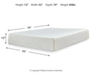 Chime 12 Inch Memory Foam Mattress in a Box - Town Of Bargains Furniture - NY