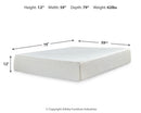 Chime 12 Inch Memory Foam Mattress in a Box - Town Of Bargains Furniture - NY