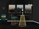 Gio Green Velvet Stool - Town Of Bargains Furniture - NY