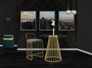 Gio Grey Velvet Stool - Town Of Bargains Furniture - NY