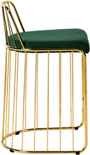 Gio Green Velvet Stool - Town Of Bargains Furniture - NY