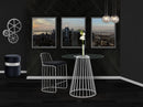 Gio Black Velvet Stool - Town Of Bargains Furniture - NY