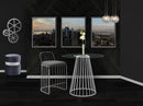 Gio Grey Velvet Stool - Town Of Bargains Furniture - NY