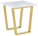 Cameron Gold End Table - Town Of Bargains Furniture - NY