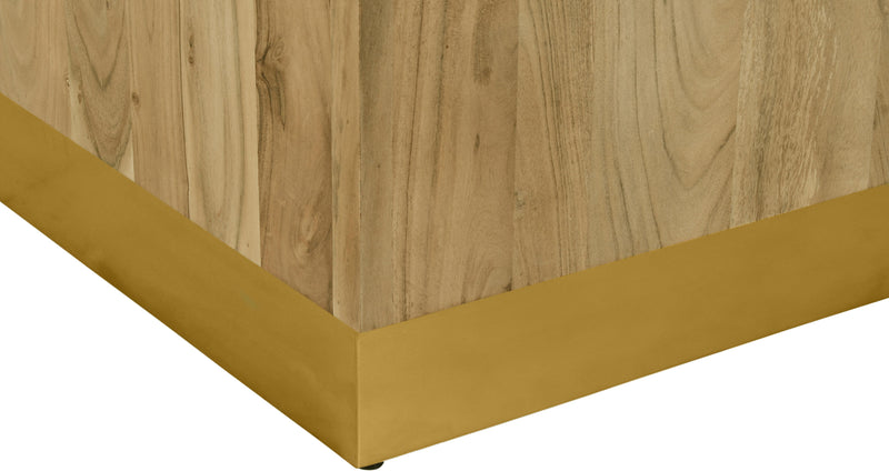 Acacia Gold End Table - Town Of Bargains Furniture - NY