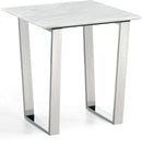 Carlton Chrome End Table - Town Of Bargains Furniture - NY