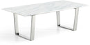 Carlton Chrome Coffee Table - Town Of Bargains Furniture - NY