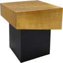 Palladium Gold End Table - Town Of Bargains Furniture - NY