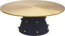 Raven Black / Gold Coffee Table - Town Of Bargains Furniture - NY