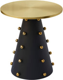 Raven Black / Gold End Table - Town Of Bargains Furniture - NY