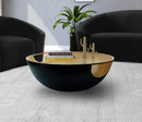 Doma Black / Gold Coffee Table - Town Of Bargains Furniture - NY