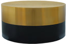 Sun Black / Gold Coffee Table - Town Of Bargains Furniture - NY