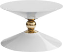 Malia White / Gold Coffee Table - Town Of Bargains Furniture - NY